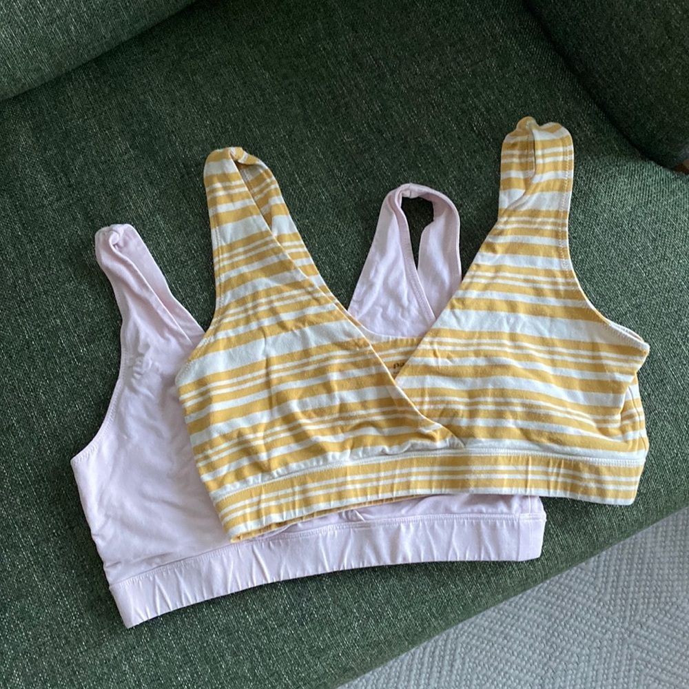 PACT Maternity Nursing Bralettes